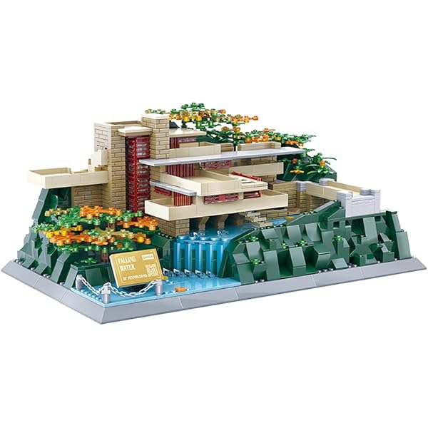 Amazon.co.jp: Frank Lloyd Wright Fallingwater 2-sided 500 Piece